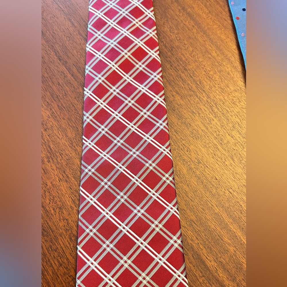Red Brooks Brothers tie - Picture 7 of 7